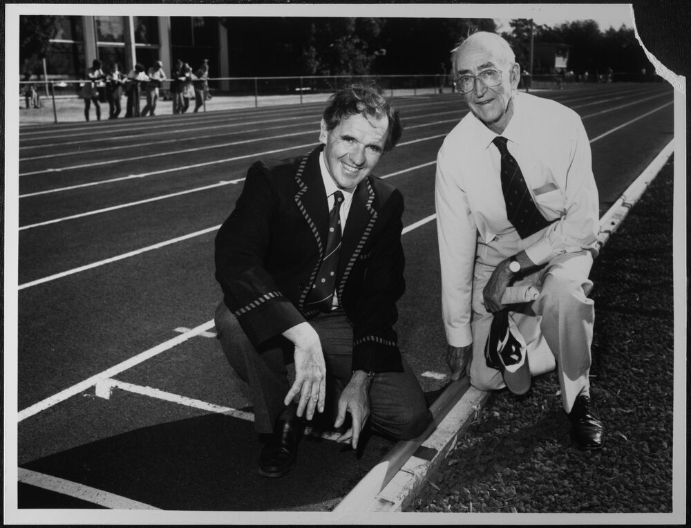 Sports - events and facilities. New track