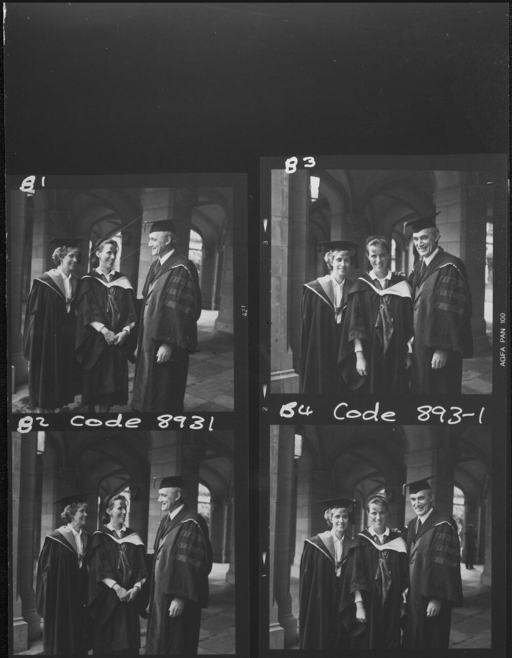 Studdert, Dr Michael with Virginia and family at conferring. 1997