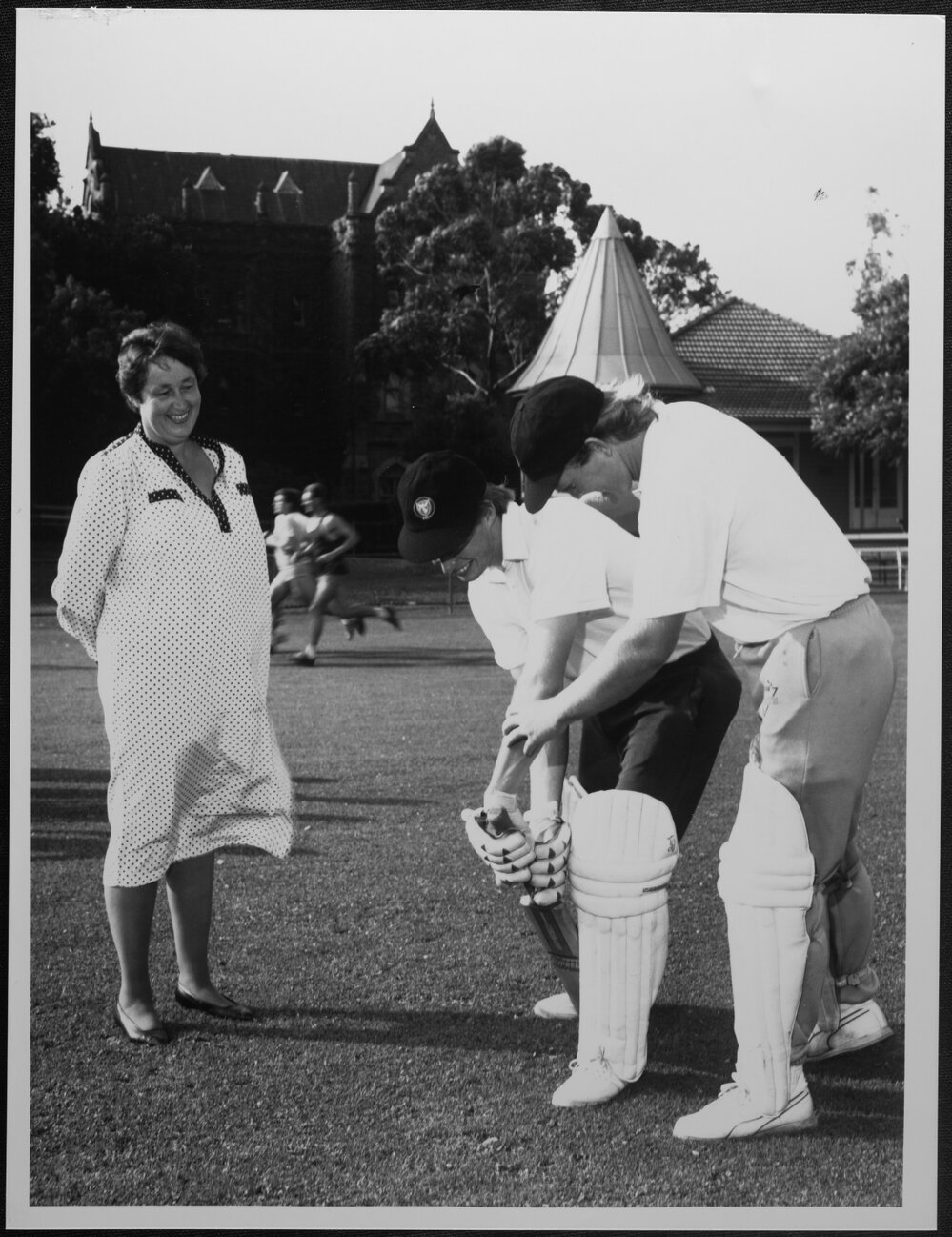 Alumni Gazette Spring 1989. Melbourne University Cricket Club. Dorothy Bugg and others. 16 Feb 1989