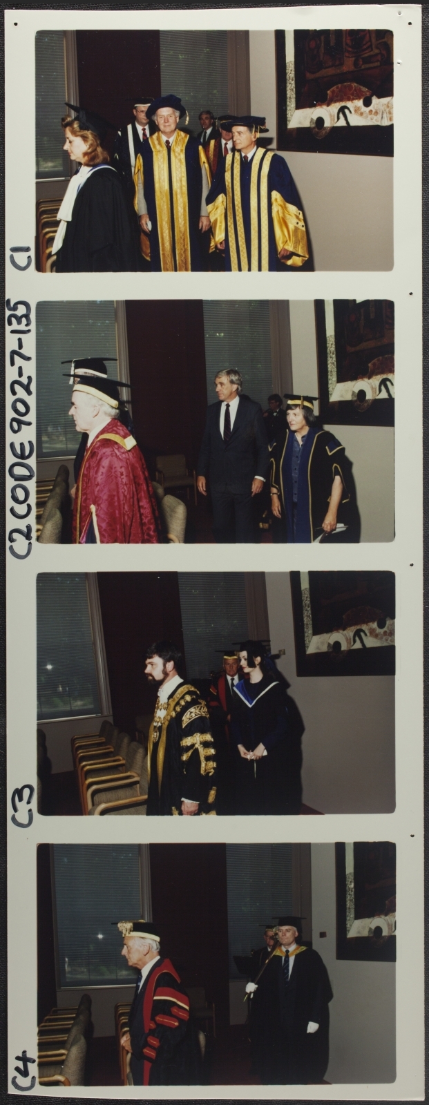 Woodward, Sir Edward, Installation as Chancellor.