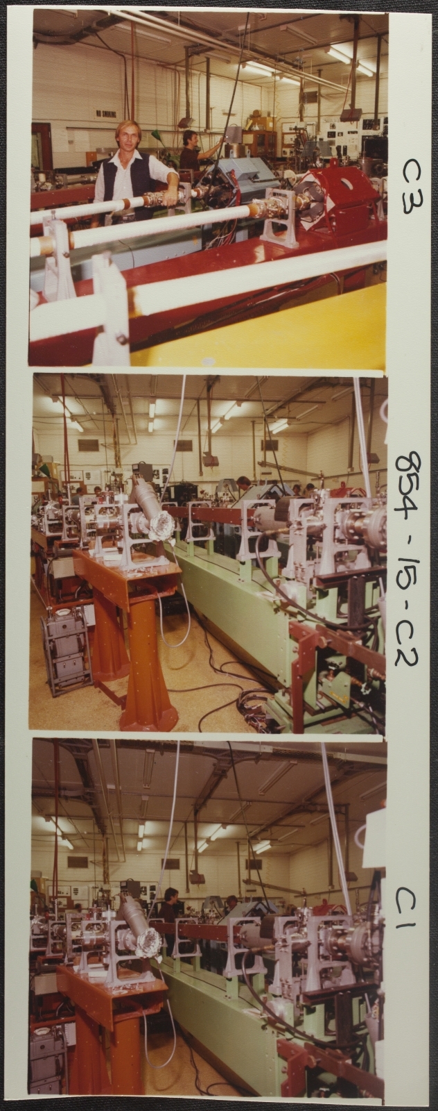 Physics Building - research laboratory. 15 Apr 1985