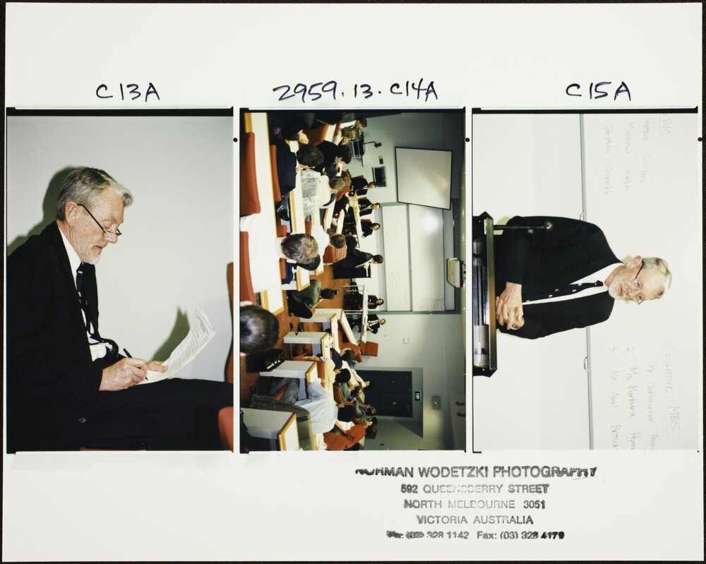 Melbourne Business School event.