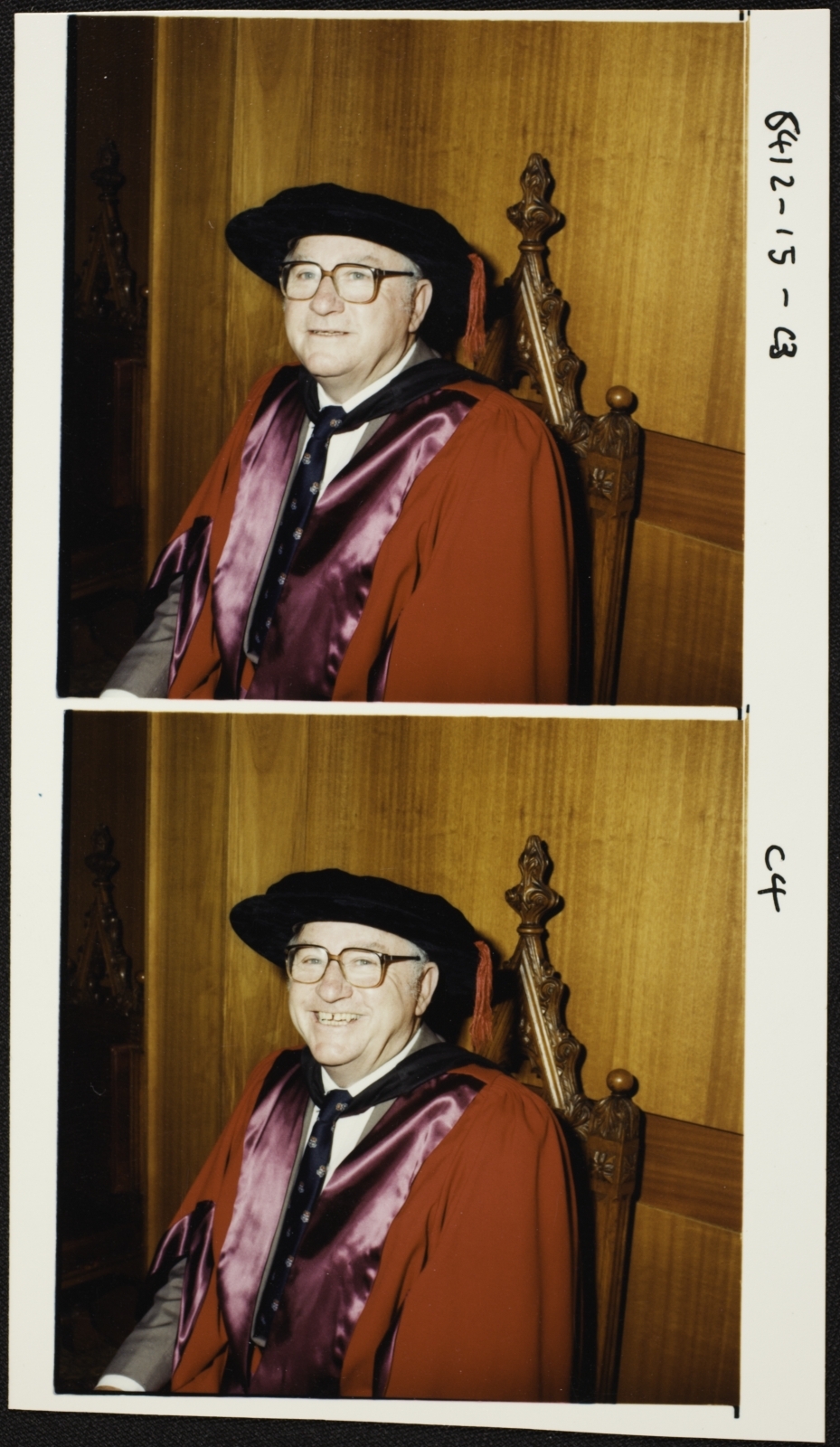 Conferring - unidentified male