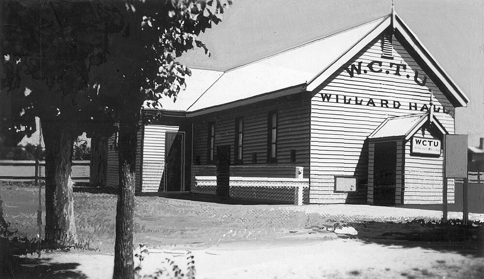 Willard Hall Maryborough Victoria erected 1907