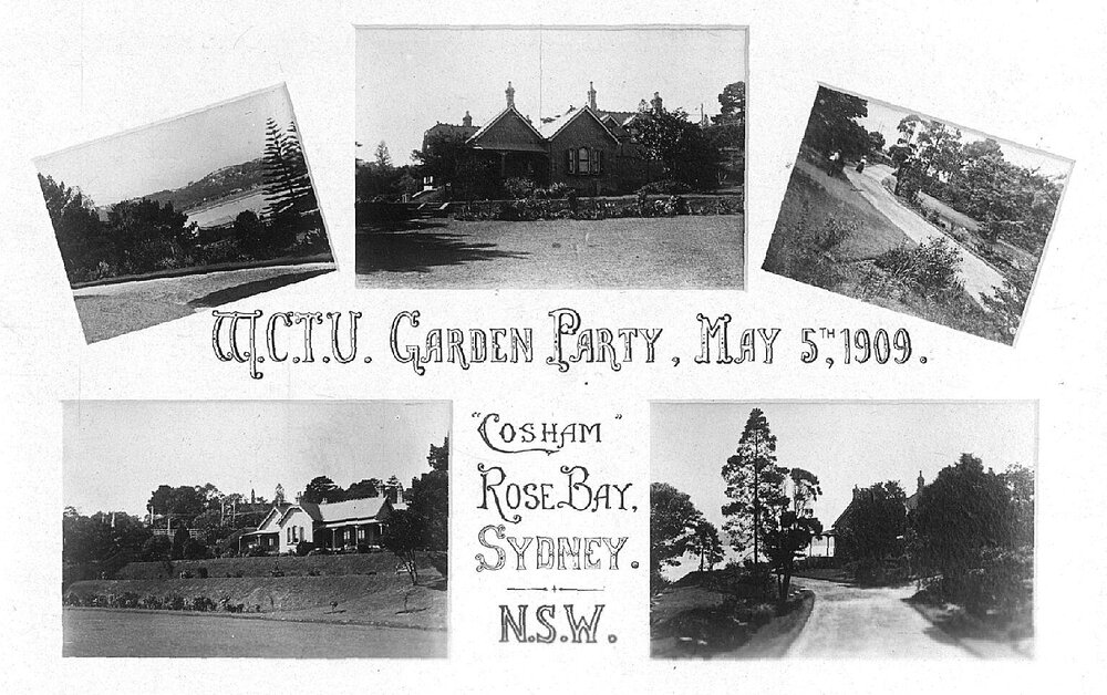WCTU Garden Party, May 5th, 1909
