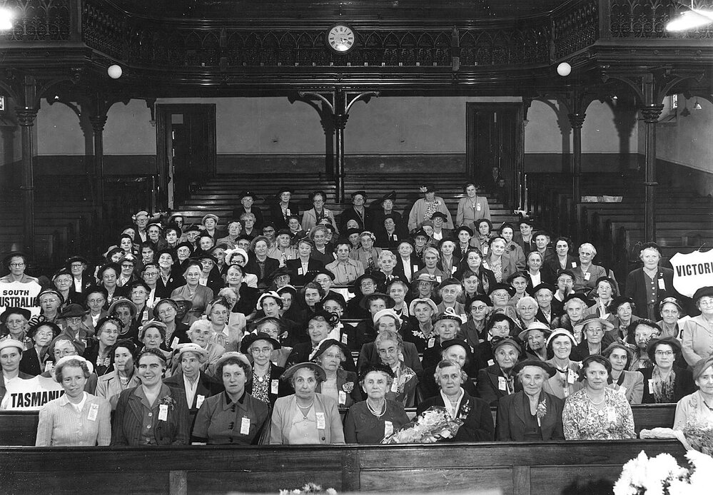 WCTU National Convention Adelaide April 1954