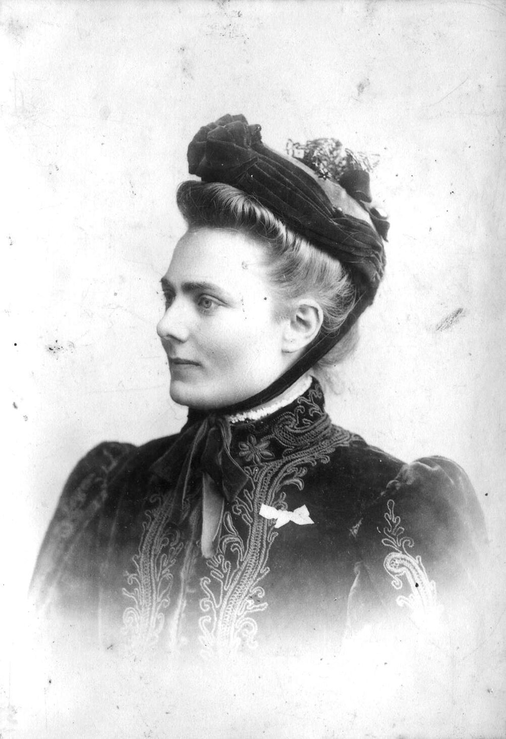 This photo taken the year she came to Rushworth 1897