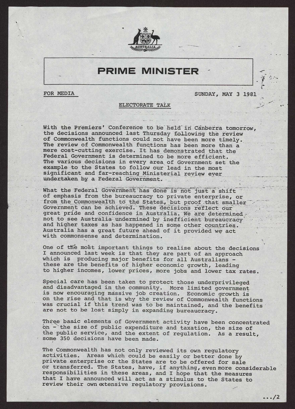 Premiers' Conference