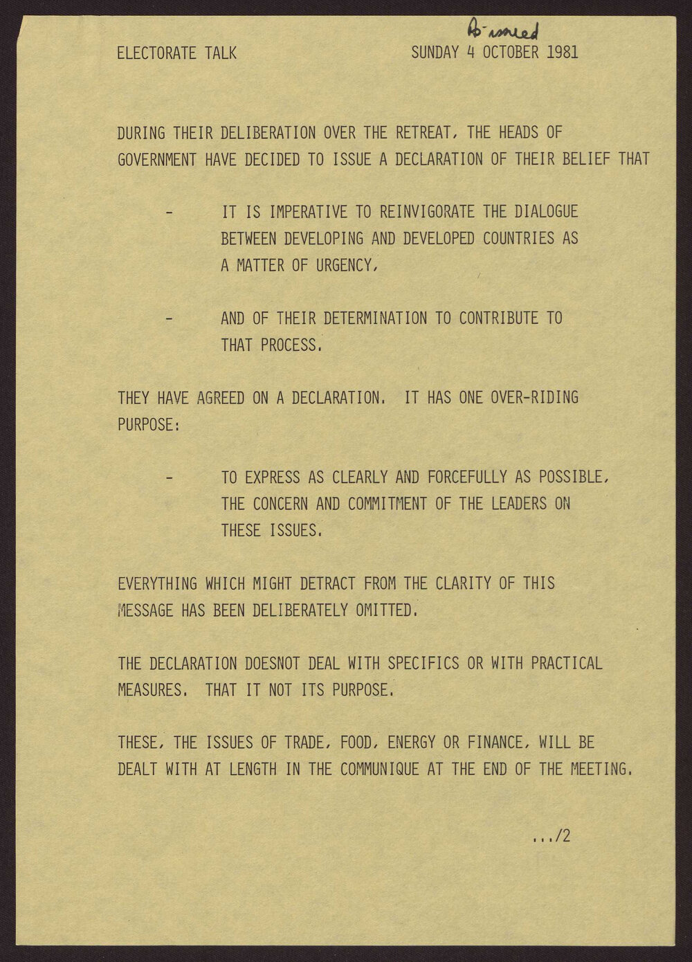 Commonwealth Heads of Government