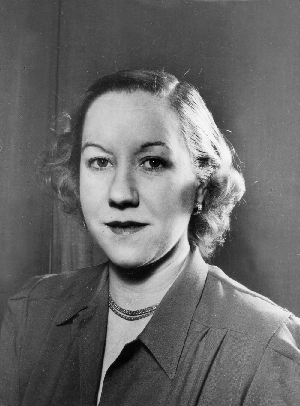 Portrait of Elizabeth Durack.