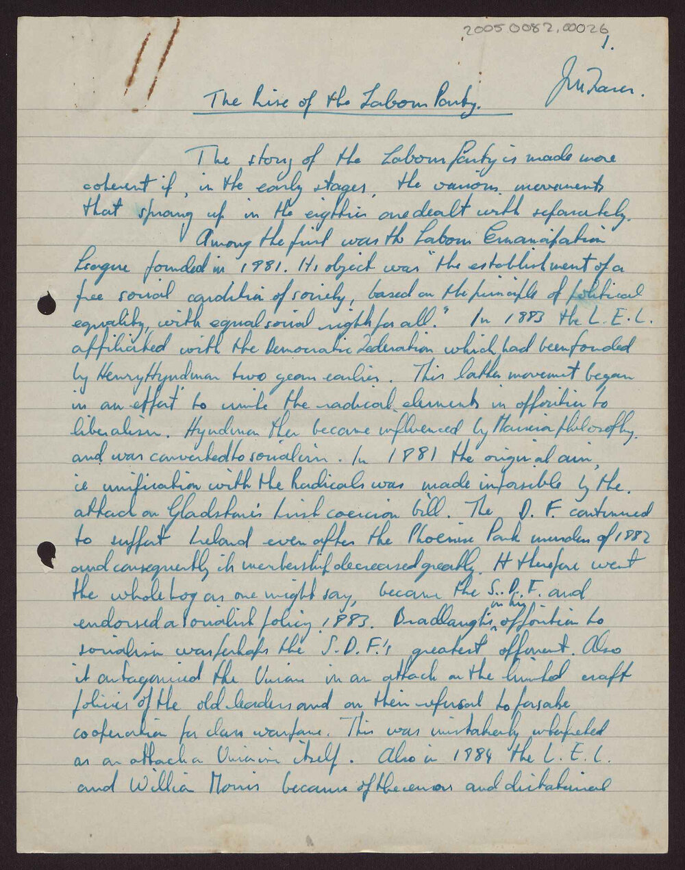 The rise of the Labour Party