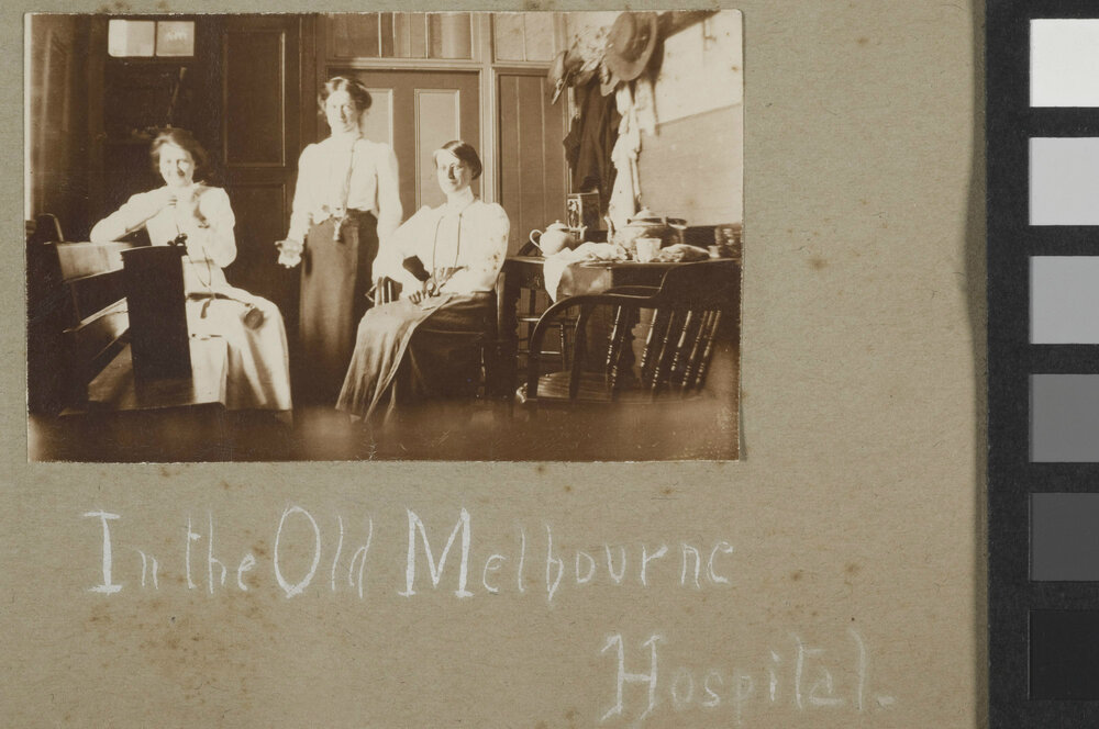 In the Old Melbourne Hospital