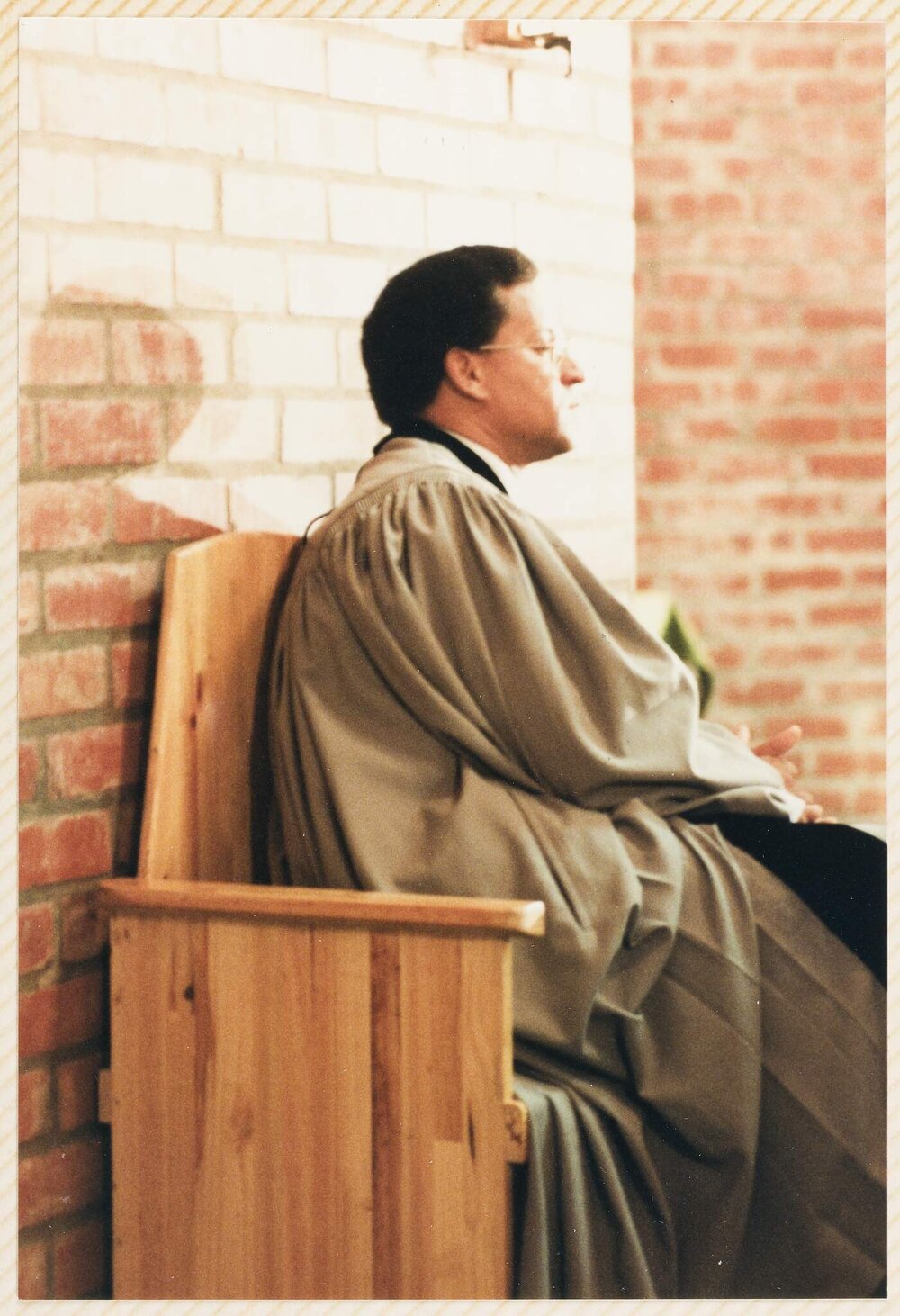 Dr Allan Boesak and church service - Port Elizabeth - South Africa trip