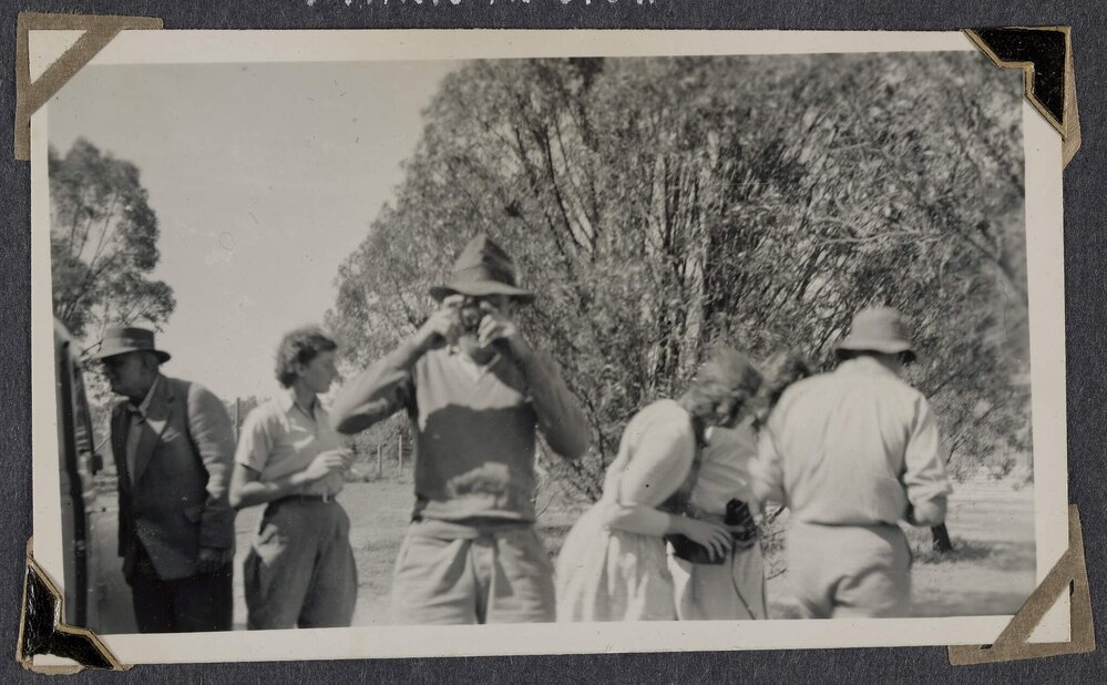 [Unidentified photographer, possible Malcolm Fraser, and others]