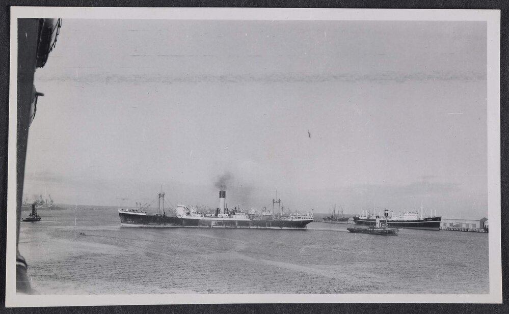Fremantle. Australia to England August, 1949