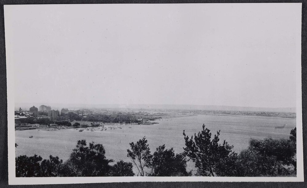 Perth. Australia to England, August 1949