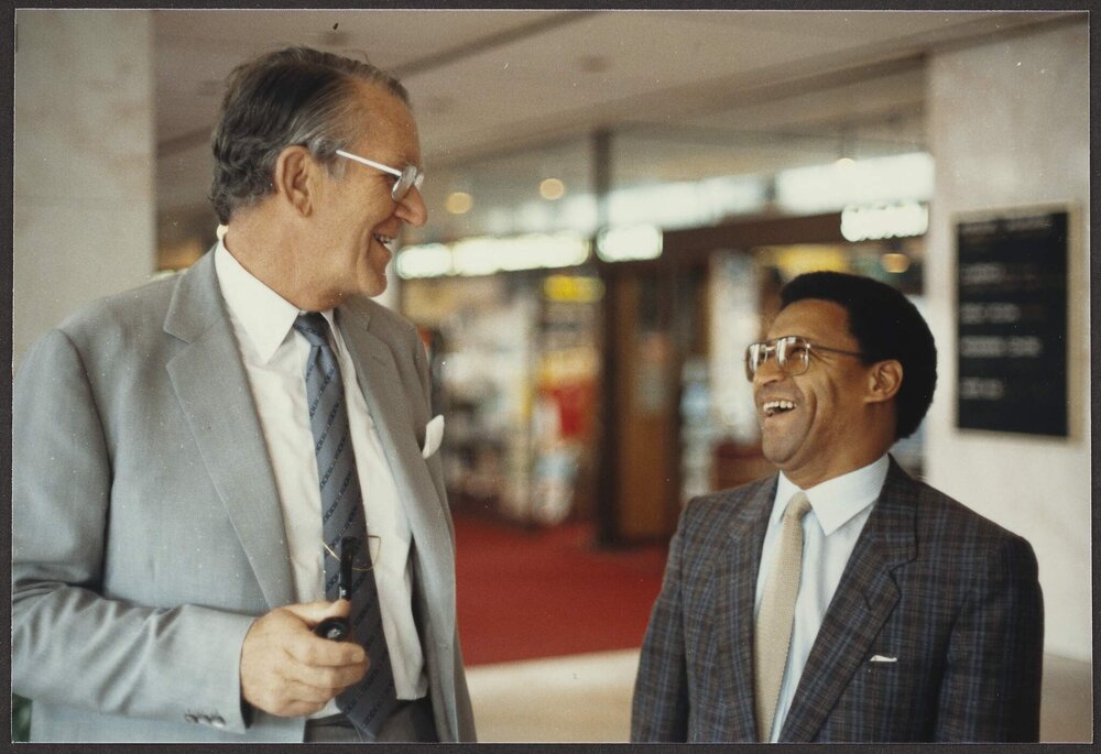 [Malcolm Fraser's visit to South Africa with the Commonwealth Eminent Persons Group]