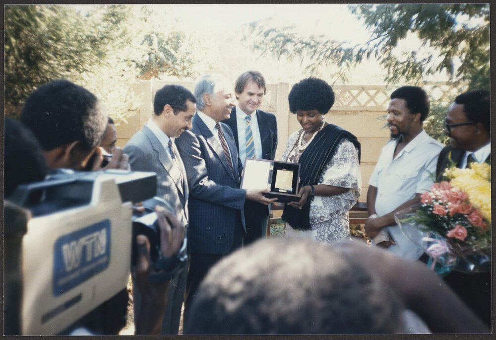 [Malcolm Fraser's visit to South Africa with the Commonwealth Eminent Persons Group]