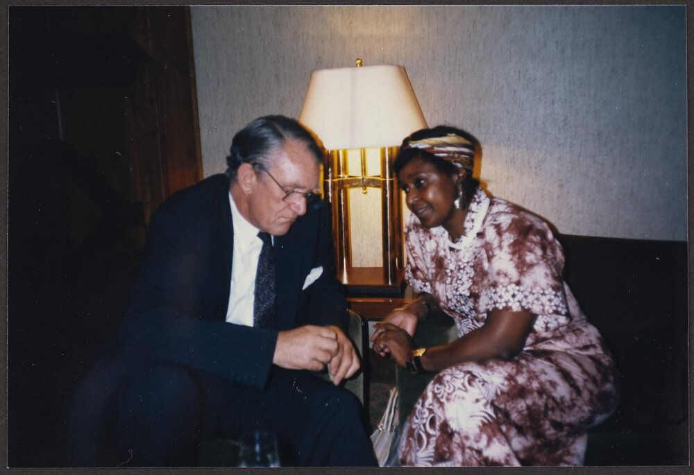 [Malcolm Fraser's visit to South Africa with the Commonwealth Eminent Persons Group]