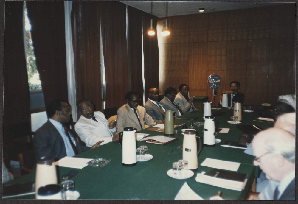 [Malcolm Fraser's visit to South Africa with the Commonwealth Eminent Persons Group]