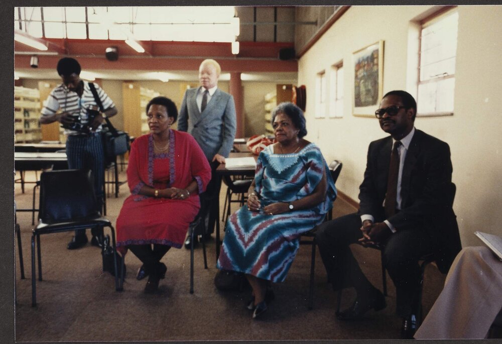 [Malcolm Fraser's visit to South Africa with the Commonwealth Eminent Persons Group]