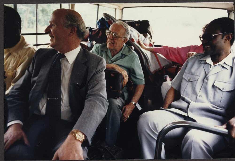 [Malcolm Fraser's visit to South Africa with the Commonwealth Eminent Persons Group]