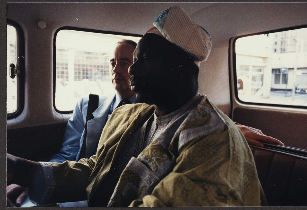 [Malcolm Fraser's visit to South Africa with the Commonwealth Eminent Persons Group]