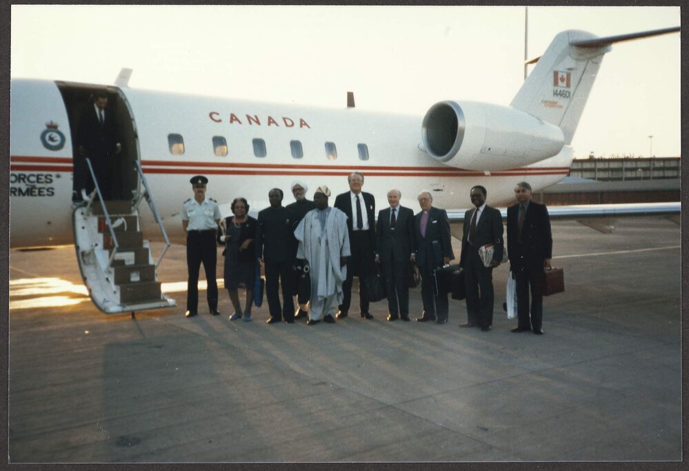 [Malcolm Fraser's visit to South Africa with the Commonwealth Eminent Persons Group]