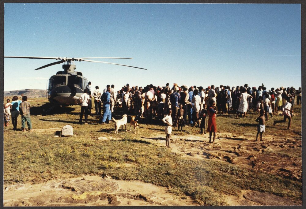 [Malcolm Fraser's visit to South Africa with the Commonwealth Eminent Persons Group]