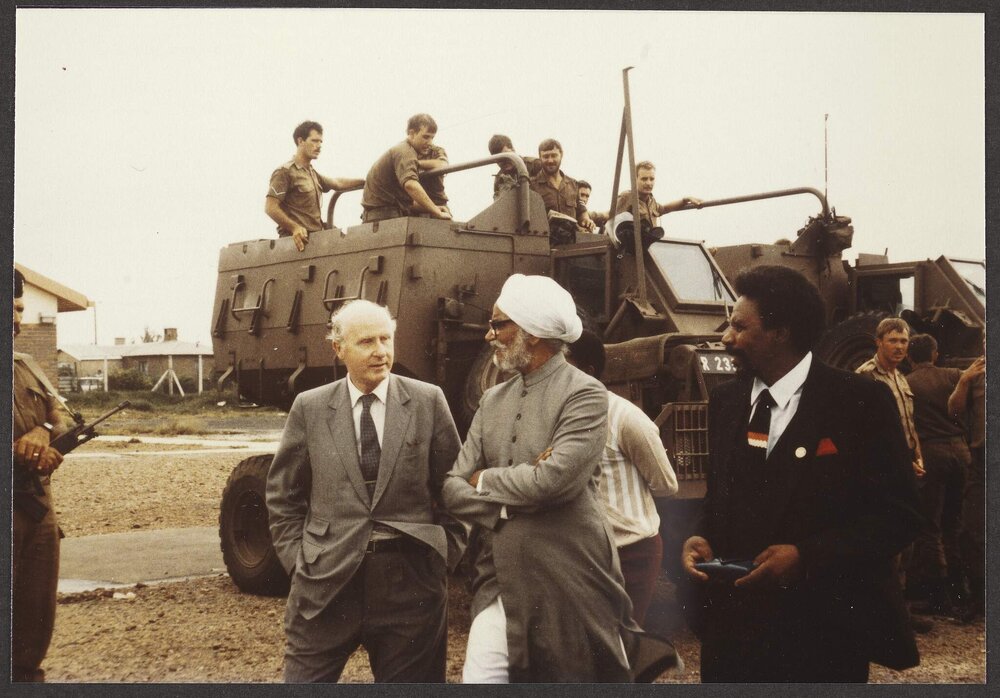 [Malcolm Fraser's visit to South Africa with the Commonwealth Eminent Persons Group]