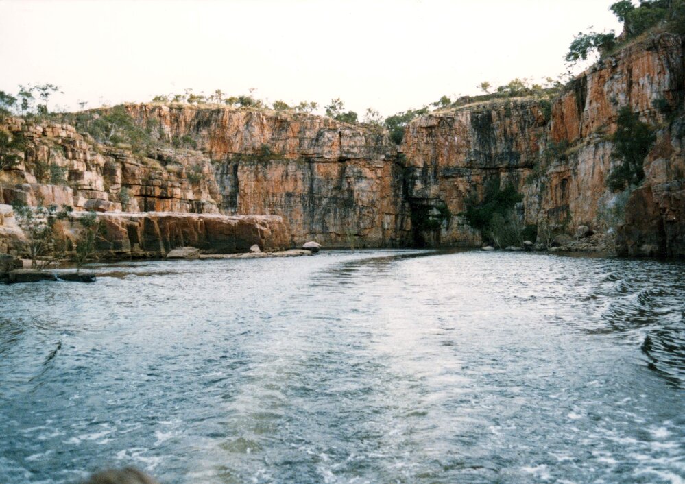 A view of a gorge in the Northern Territory.