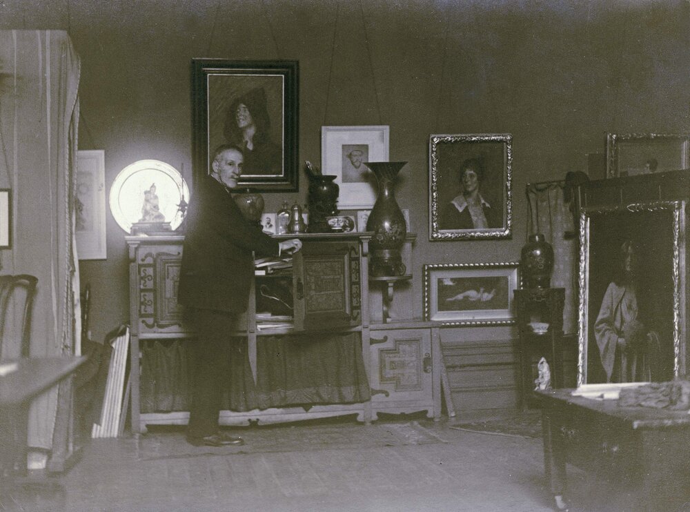 Bernard Hall, the Director of the National Gallery in Melbourne.