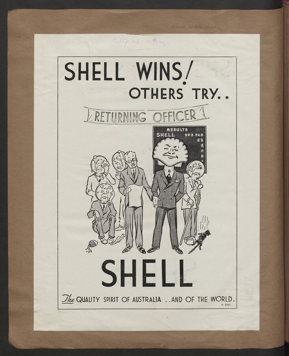 Advertisements for Shell products [5 of many]