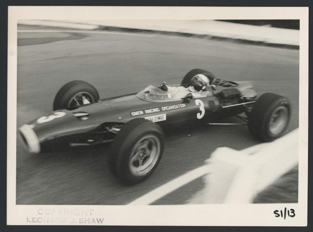 Photographs of racing drivers [11 of many]