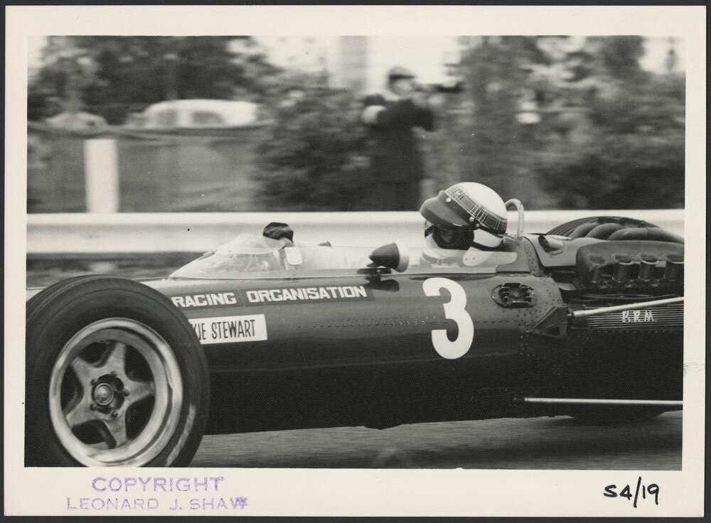 Photographs of racing drivers [13 of many]