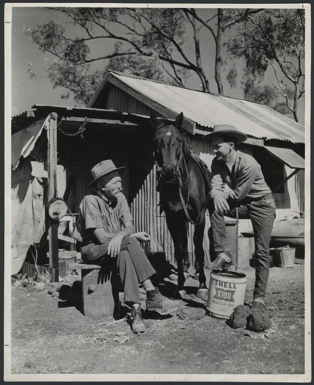 Photographs of Shell products including their packaging and distributing vehicles [5 of many]