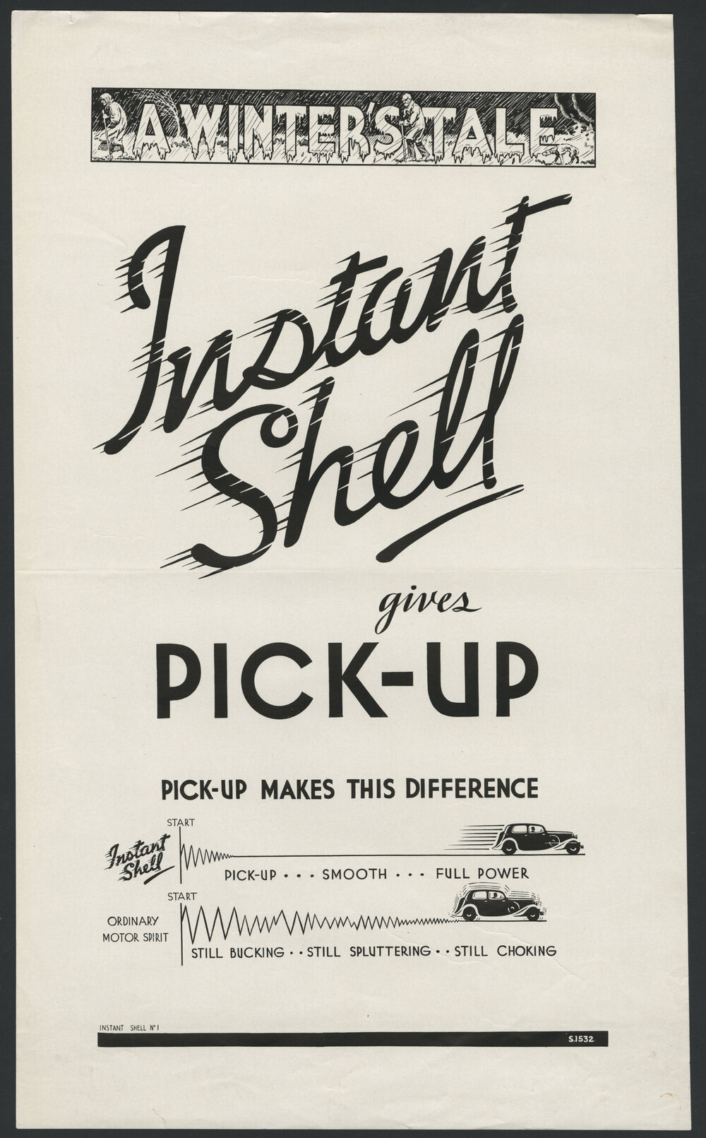 Collection of advertisements for Supershell petrol [33 of many]