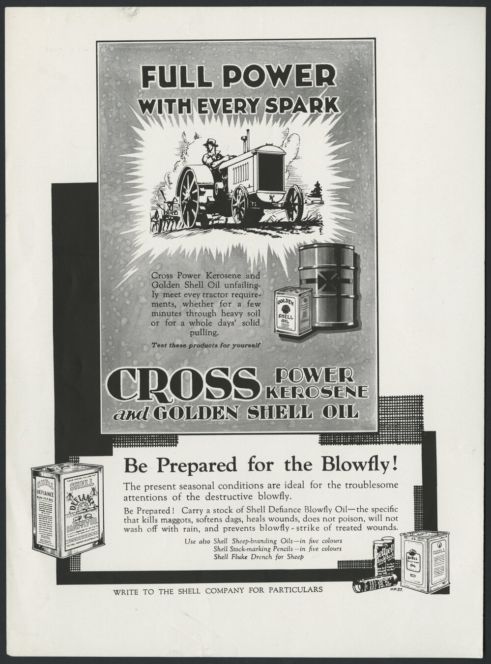 Advertisements for Cross Power Kerosene [1 of many]