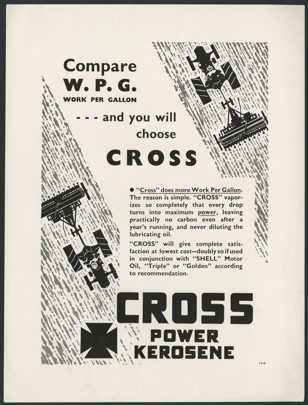 Advertisements for Cross Power Kerosene [11 of many]