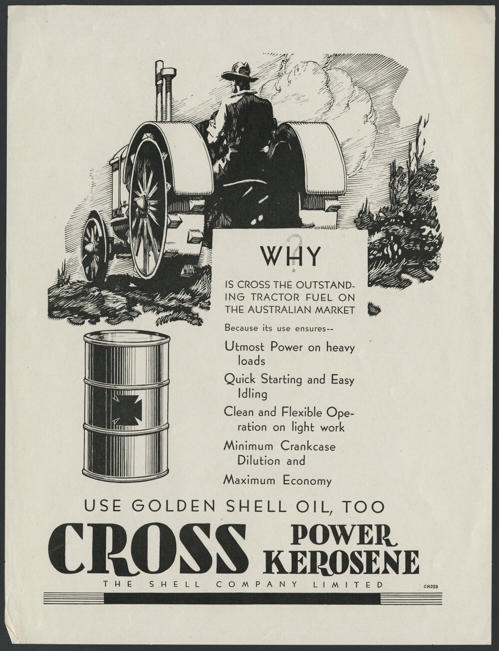 Advertisements for Cross Power Kerosene [16 of many]