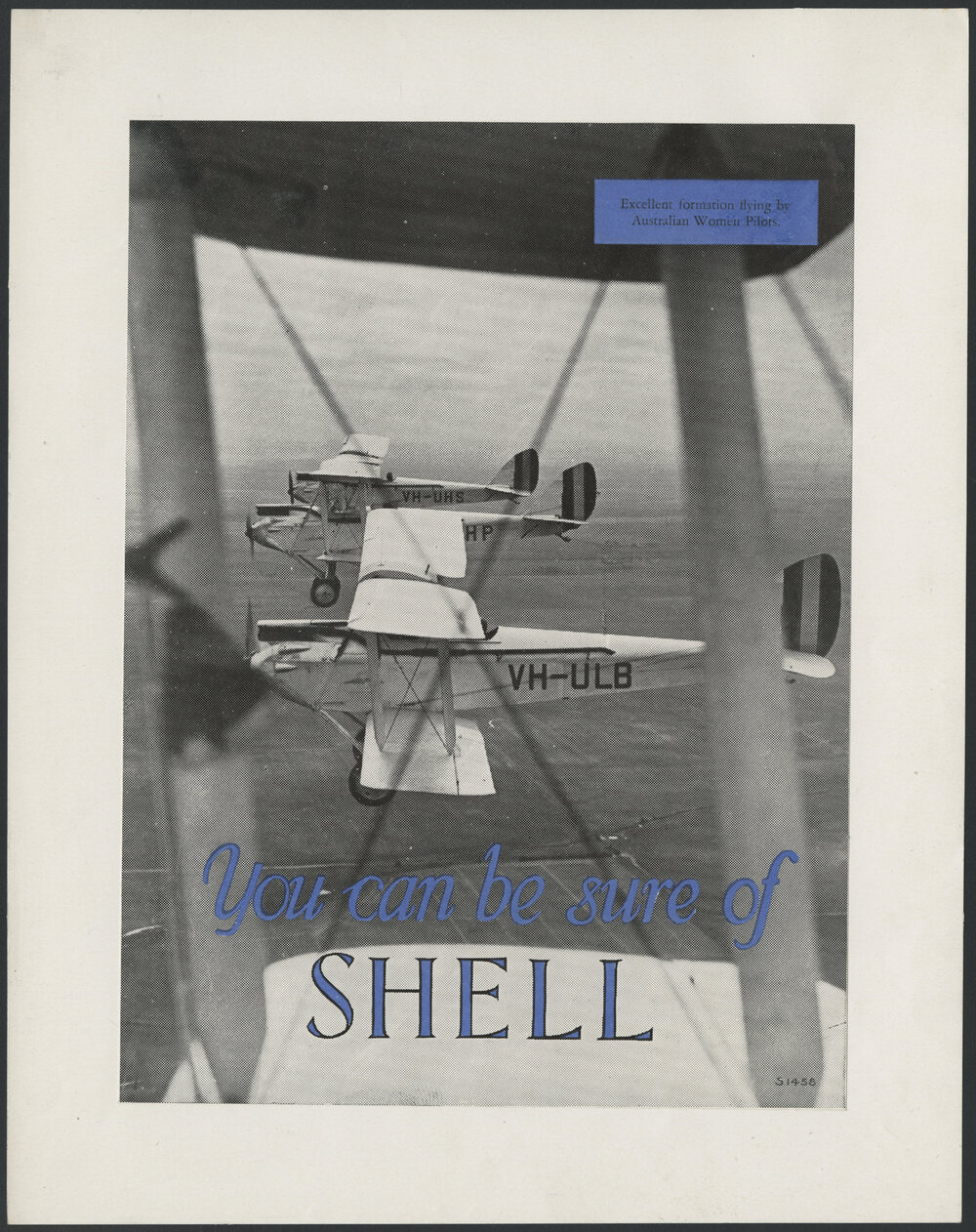 Shell Aviation Gasoline and aviation lubricants advertisements [7 of many]