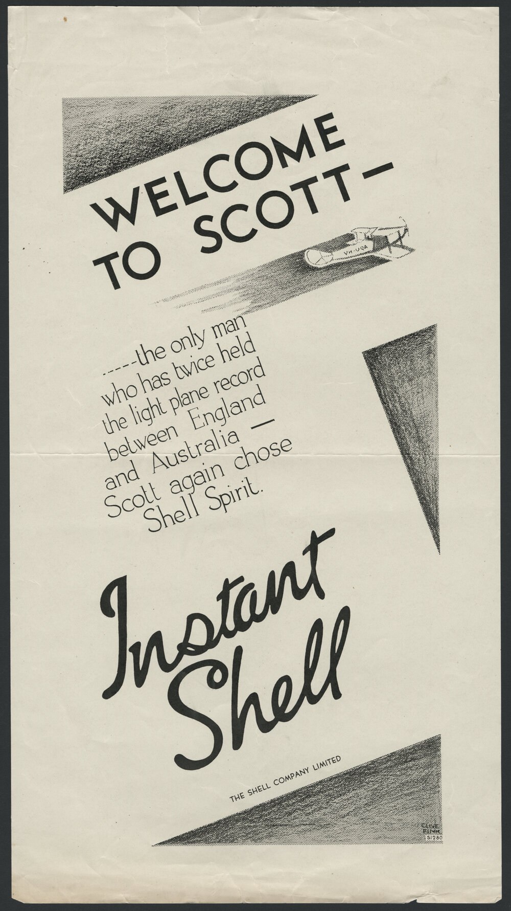 Shell Aviation Gasoline and aviation lubricants advertisements [21 of many]
