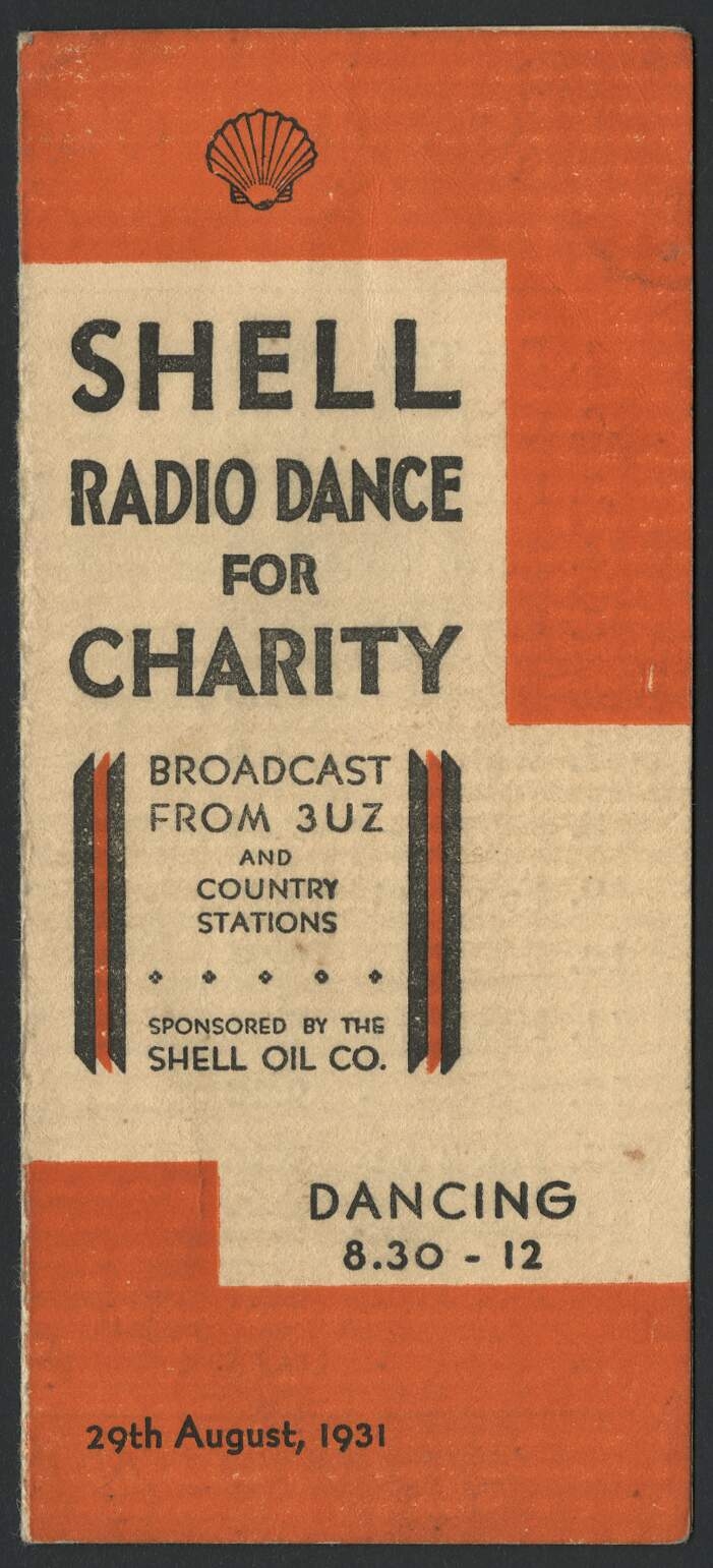 Dance card and ephemera [1 of many]