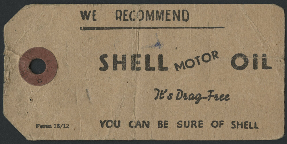 We Recommend Shell Motor Oil