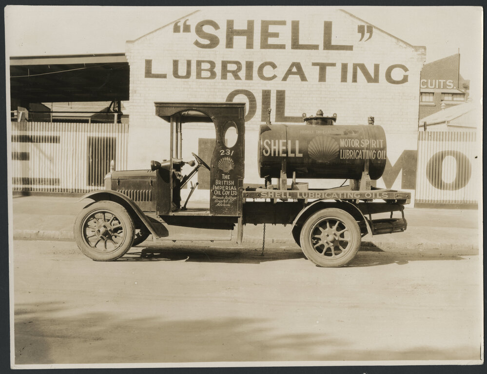 Photographs of Shell tank trucks and other vehicles servicing South Australia [20 of many]