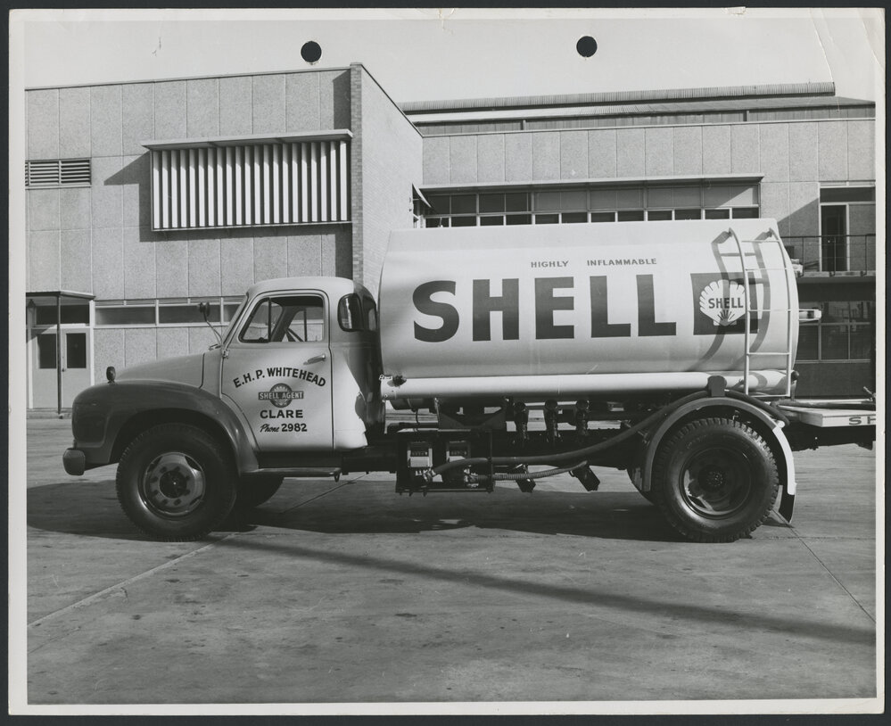 Photographs of Shell tank trucks and other vehicles servicing South Australia [33 of many]