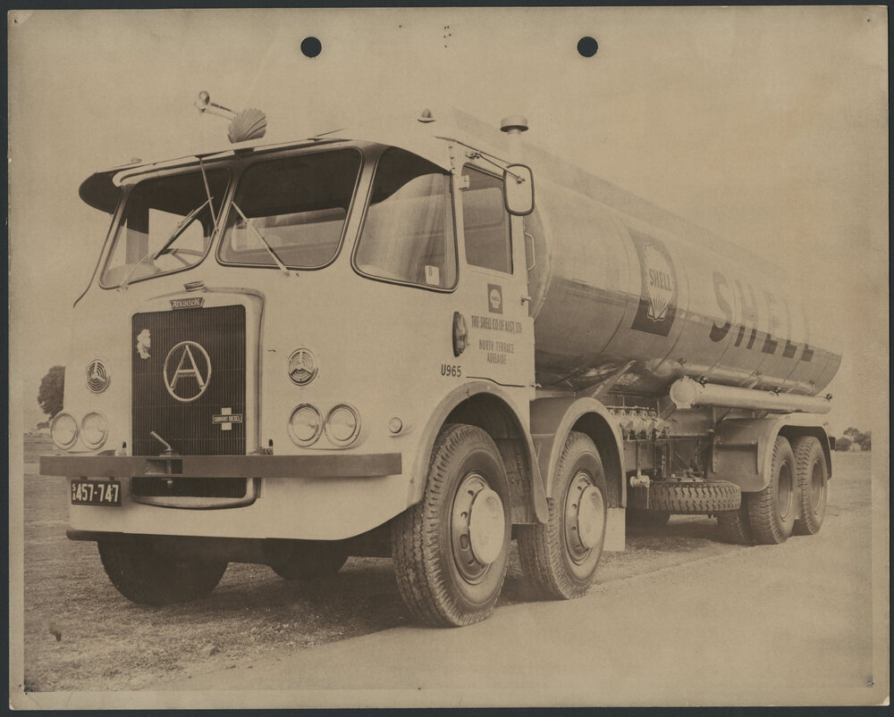 Photographs of Shell tank trucks and other vehicles servicing South Australia [34 of many]