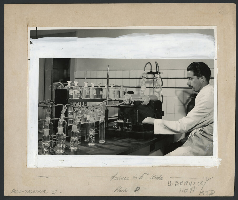 Photographs of Newport Laboratory and staff working within [2 of many]