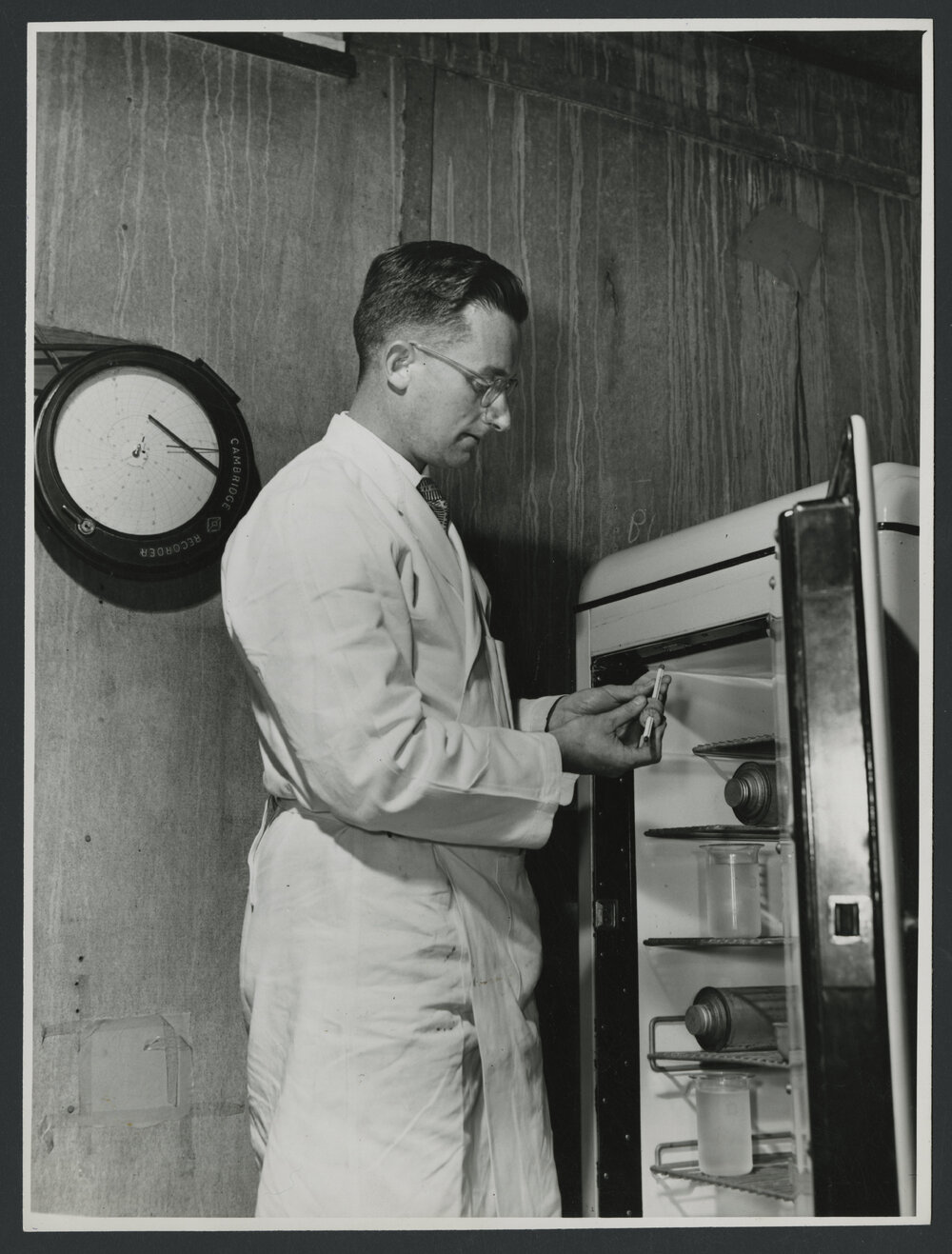 Photographs of Newport Laboratory and staff working within [4 of many]