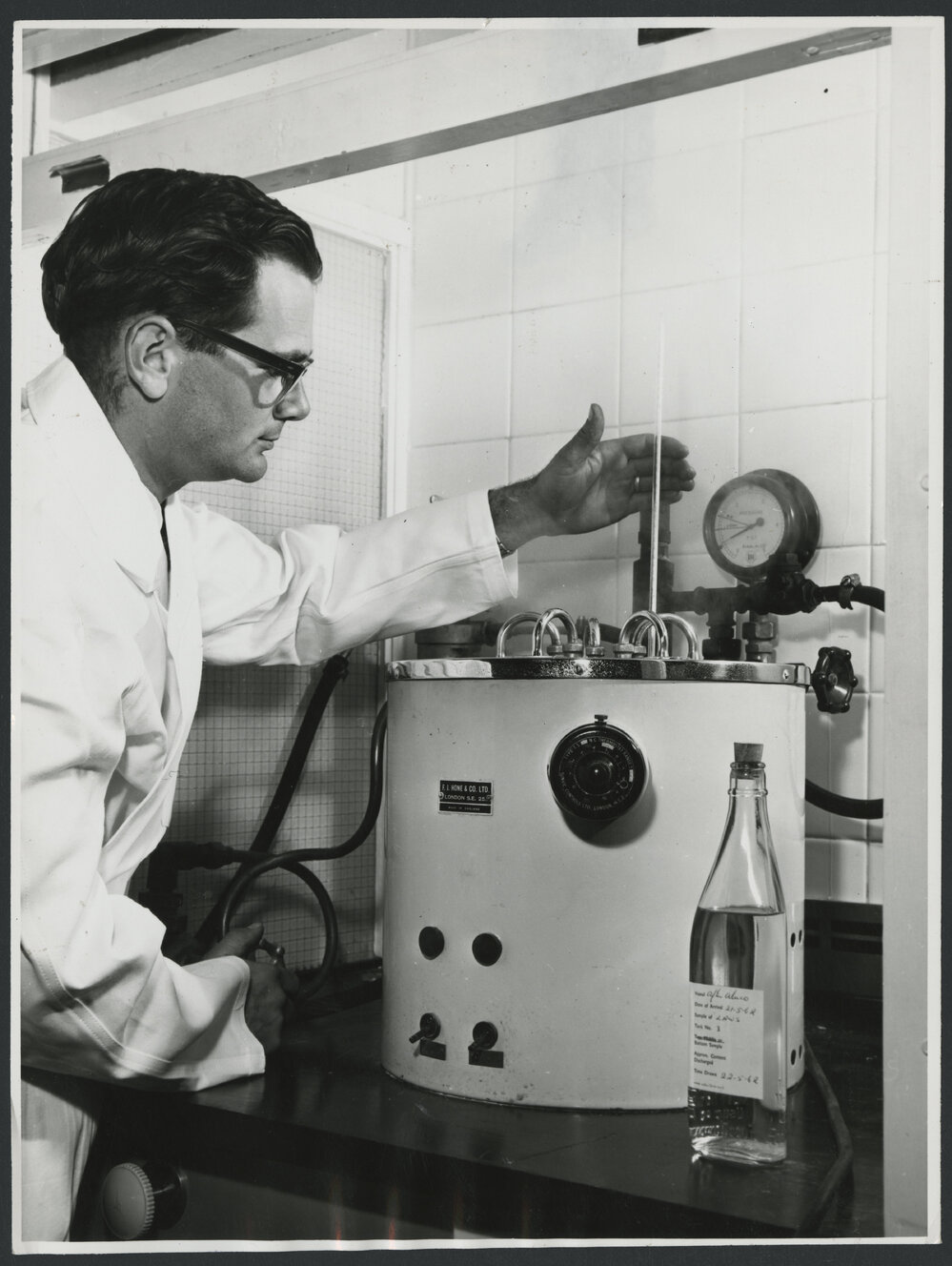 Photographs of Newport Laboratory and staff working within [8 of many]